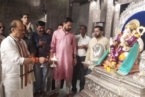 Ajit Pawar, Ajit Pawar Ganapati Darshan Pune,