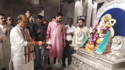 Ajit Pawar, Ajit Pawar Ganapati Darshan Pune,