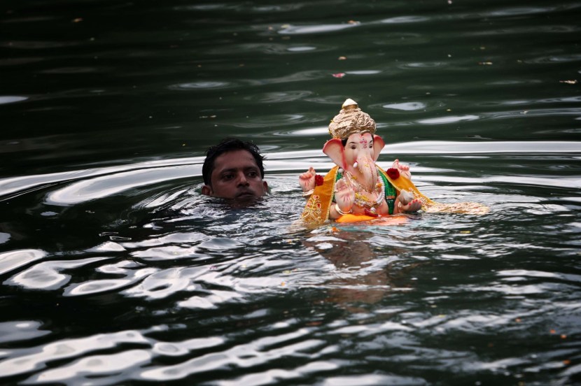 ganpati visarjan photos