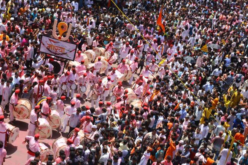 lalbaugcha raja ganesh visarjan photo 2024