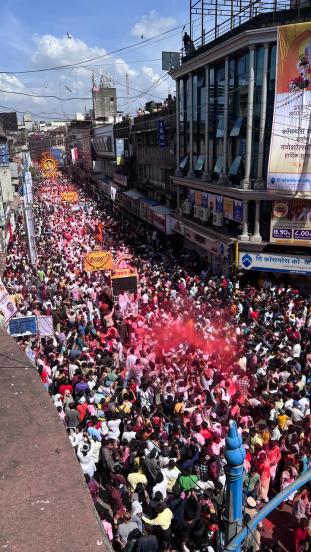 Ganesh Visarjan 2024, ganesh visrajan photos pune mumbai, ganpati visarjan pictures