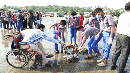 Bhayandar, Cleanliness beach Uttan,