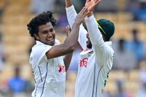 Hasan Mahmud Bangladesh Pacer Who Dismissed Rohit Sharma Virat Kohli and Shubman Gill