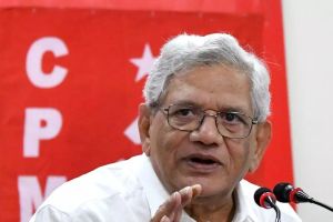 Who was CPI(M) General Secretary Sitaram Yechury in marathi