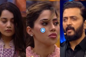 aarya slapped nikki tamboli bigg boss marathi 5