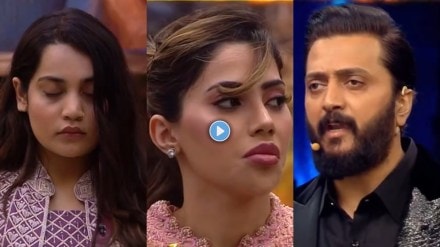 aarya slapped nikki tamboli bigg boss marathi 5