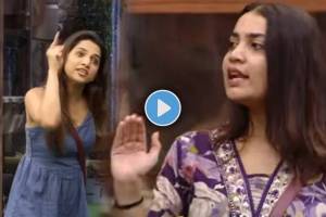 bigg boss marathi jahnavi fight with aarya