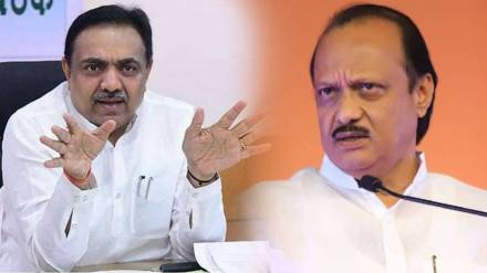 bjp want ajit pawar to contest elections separately jayant patil claim