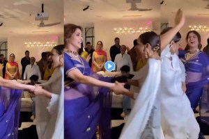 ankita lokhande nia sharma viral ganpati dance video