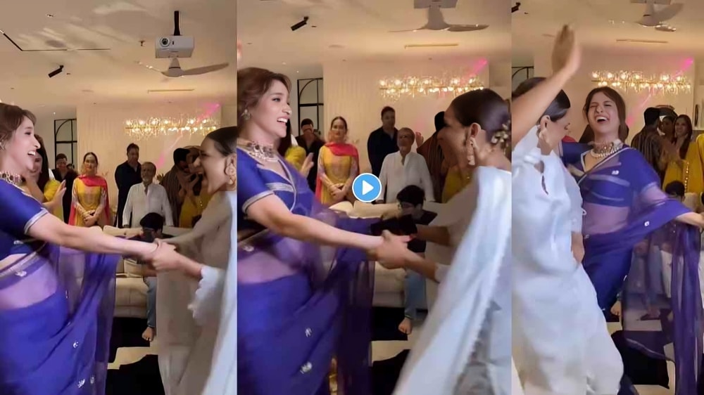 ankita lokhande nia sharma viral ganpati dance video