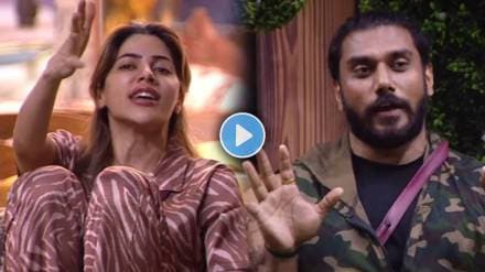 bigg boss marathi nikki huge fight with sangram