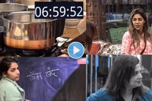 bigg boss marathi varsha nikki fight gas connection off