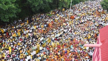 gowari community protest marathi news