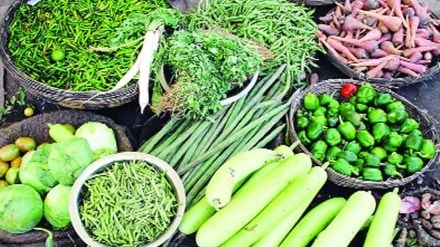 thane vegetable prices marathi news