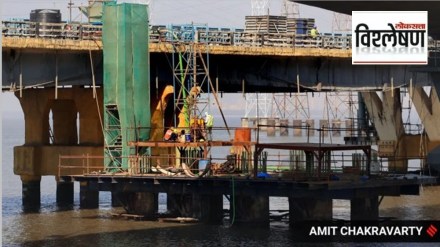 thane creek bridge 3 mumbai pune traffic latest marathi news