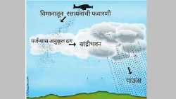 भूगोलाचा इतिहास: ढगपेरणी : कृत्रिम पर्जन्य