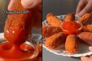 crispy bread roll recipe