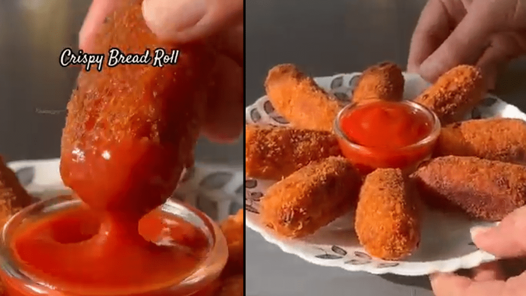 crispy bread roll recipe