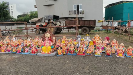 Nashik Municipal Corporation collected 1707 Ganesha idols in five days nashik