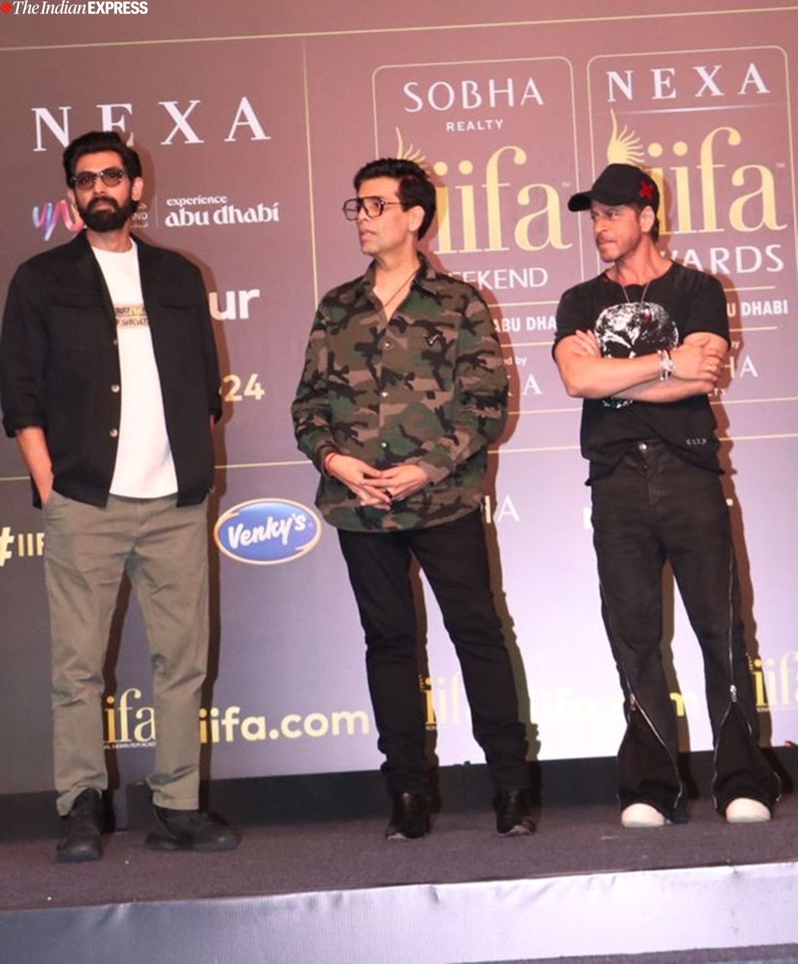 Rana Daggubati touches Shah Rukh Khan