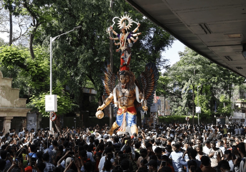 Navratri 2024, Devi Aagman Sohala Mumbai 2024, photos of devi agaman in mumbai 2024