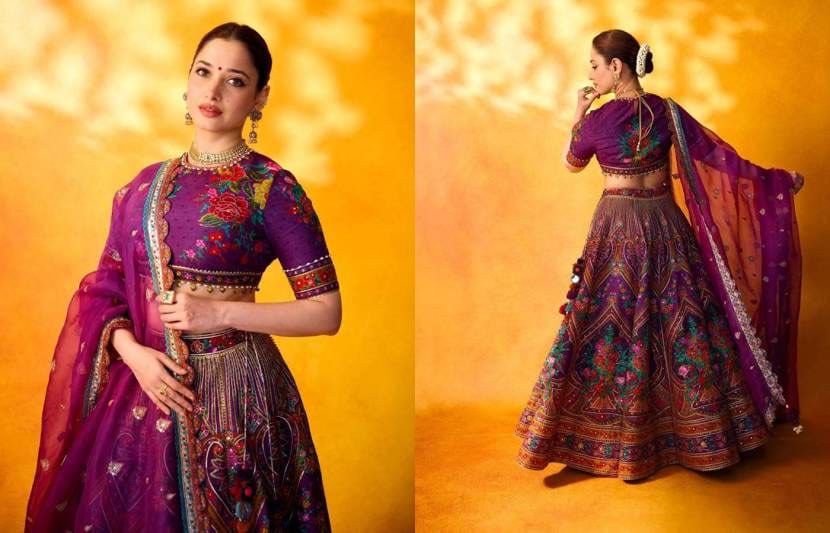 Tamannaah Bhatia in Ambani's Ganesh Celebration