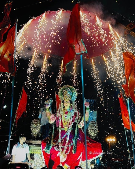 Navratri 2024, Devi Aagman Sohala Mumbai 2024, photos of devi agaman in mumbai 2024