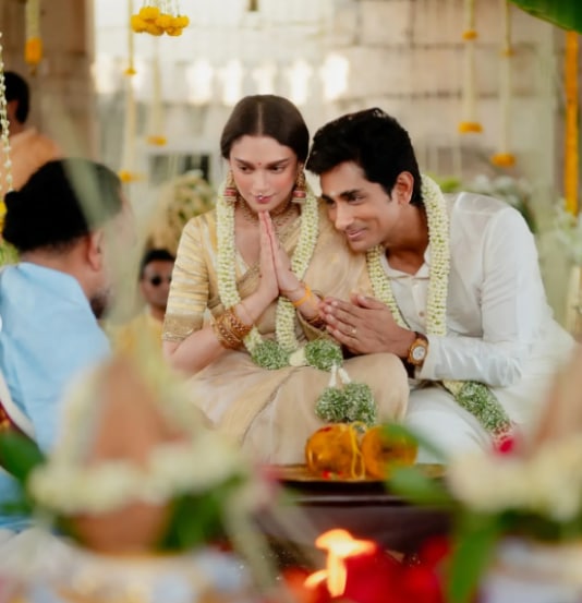 Aditi Rao Hydari and Siddharth Wedding