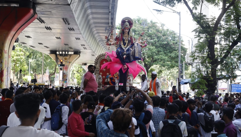 Navratri 2024, Devi Aagman Sohala Mumbai 2024, photos of devi agaman in mumbai 2024