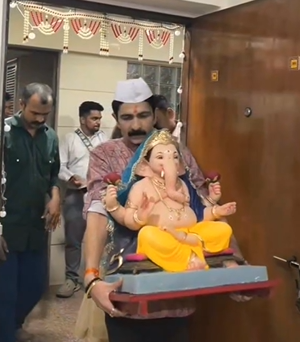 sushant shelar ganpati 2024