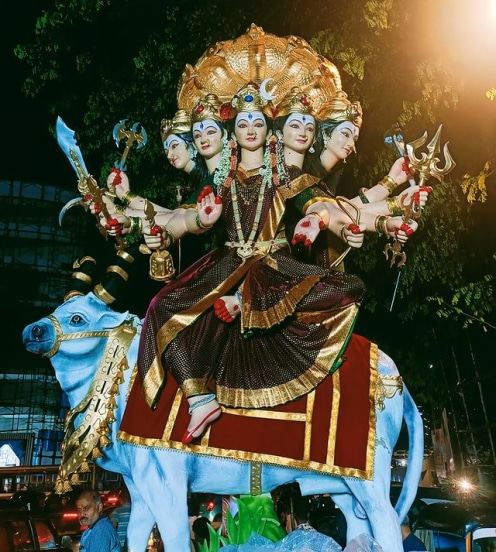 Navratri 2024, Devi Aagman Sohala Mumbai 2024, photos of devi agaman in mumbai 2024