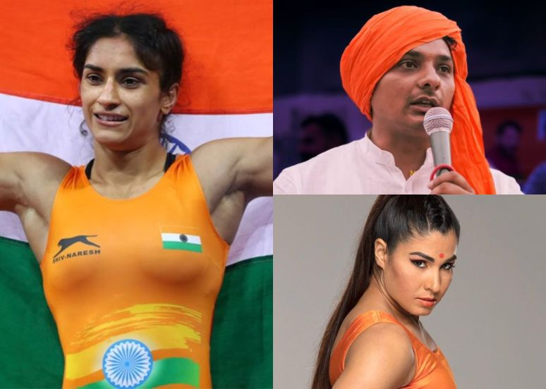 Kavita Dalal, Vinesh Phogat, Captain Yogesh Bairaigi