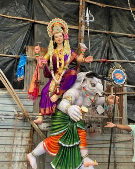 Navratri 2024, Devi Aagman Sohala Mumbai 2024, photos of devi agaman in mumbai 2024