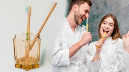 it might seem harmless to share a toothbrush with your partner