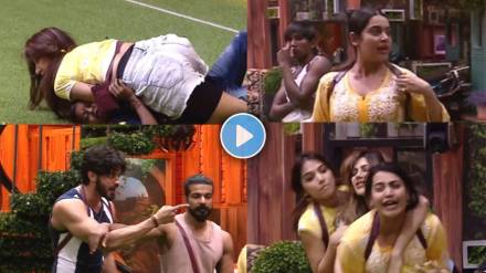 bigg boss marathi nikki aarya fights