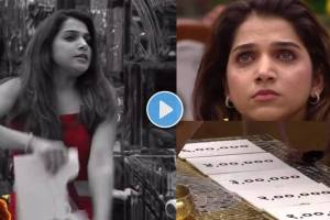 bigg boss marathi jahnavi killekar angry and emotional