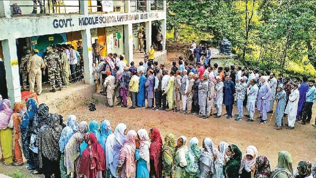 56 percent voting in second phase for Jammu and Kashmir assembly election 2024