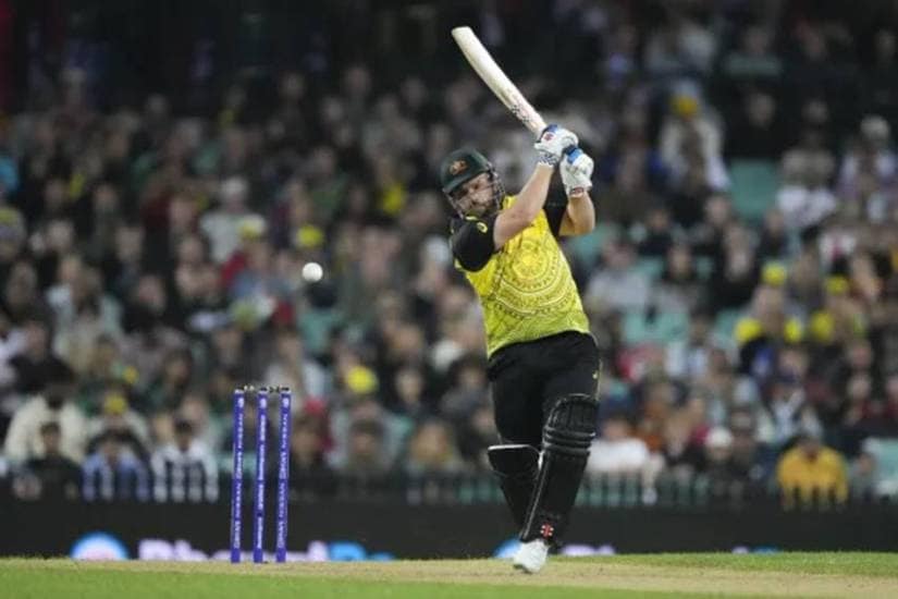 Aaron Finch T20I sixes