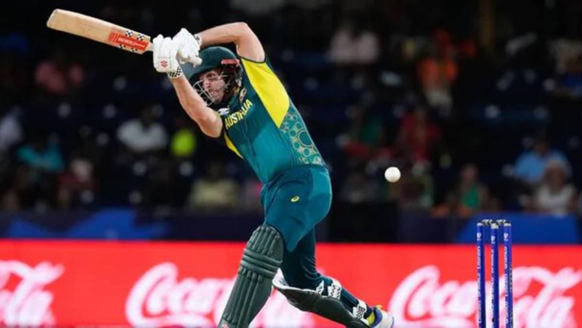 Mitchell Marsh sixes in T20I 