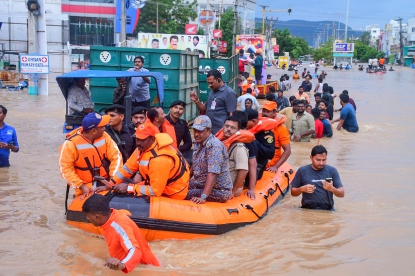 Flood rescue operations