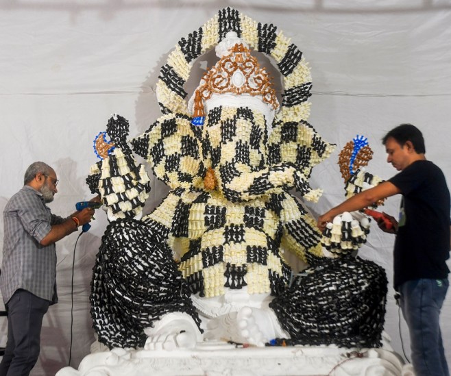 Karad Ganesh festival pictures