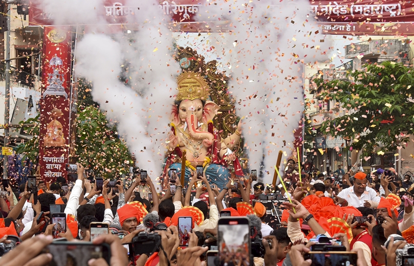 Ganesh Chaturthi celebrations 2024