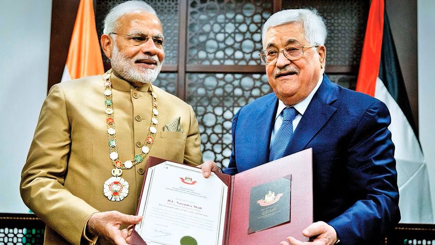 Grand Collar of Palestine Modi