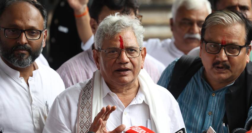 Sitaram Yechury Family Member