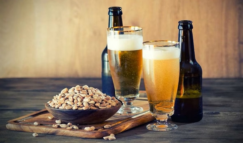 Peanuts and Alcoholic Drinks