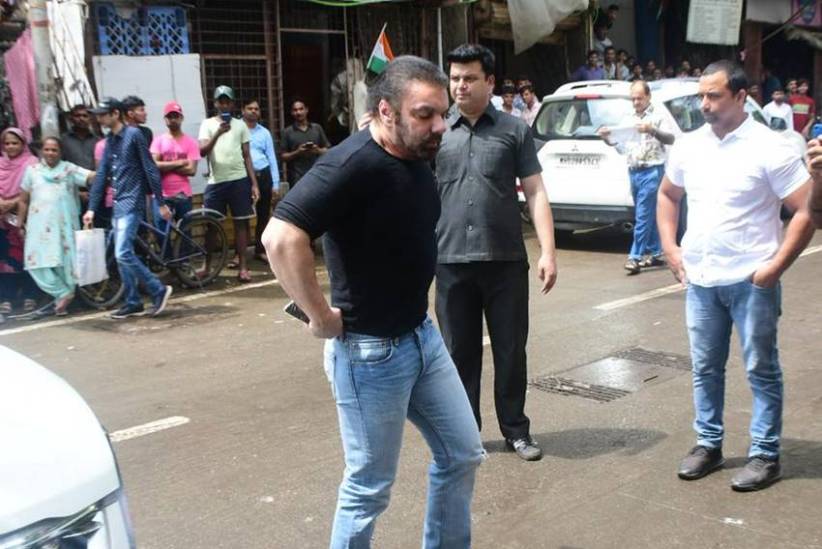 Sohil Khan in Malaika Arora's father funeral