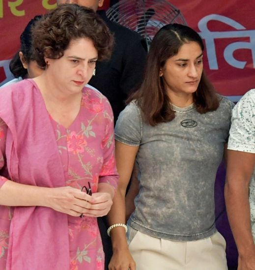 Kavita Dalal, Vinesh Phogat, Captain Yogesh Bairaigi