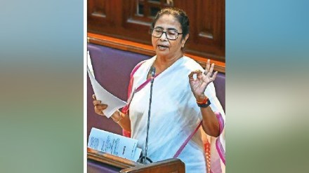 Mamata Banerjee is aggressive in the Assembly on the safety of women