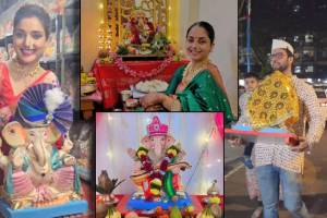 Gharguti Ganpati Festival 2024 marathi actors celebration