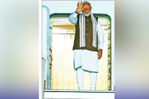 Prime Minister Narendra modi arrives in America for Quad conference